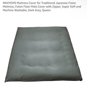 Dark Grey Futon Mattress Cover